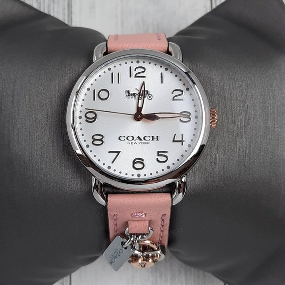Coach Accessories Coach Delancey Silver Dial Ladies Watch Wcharms Poshmark